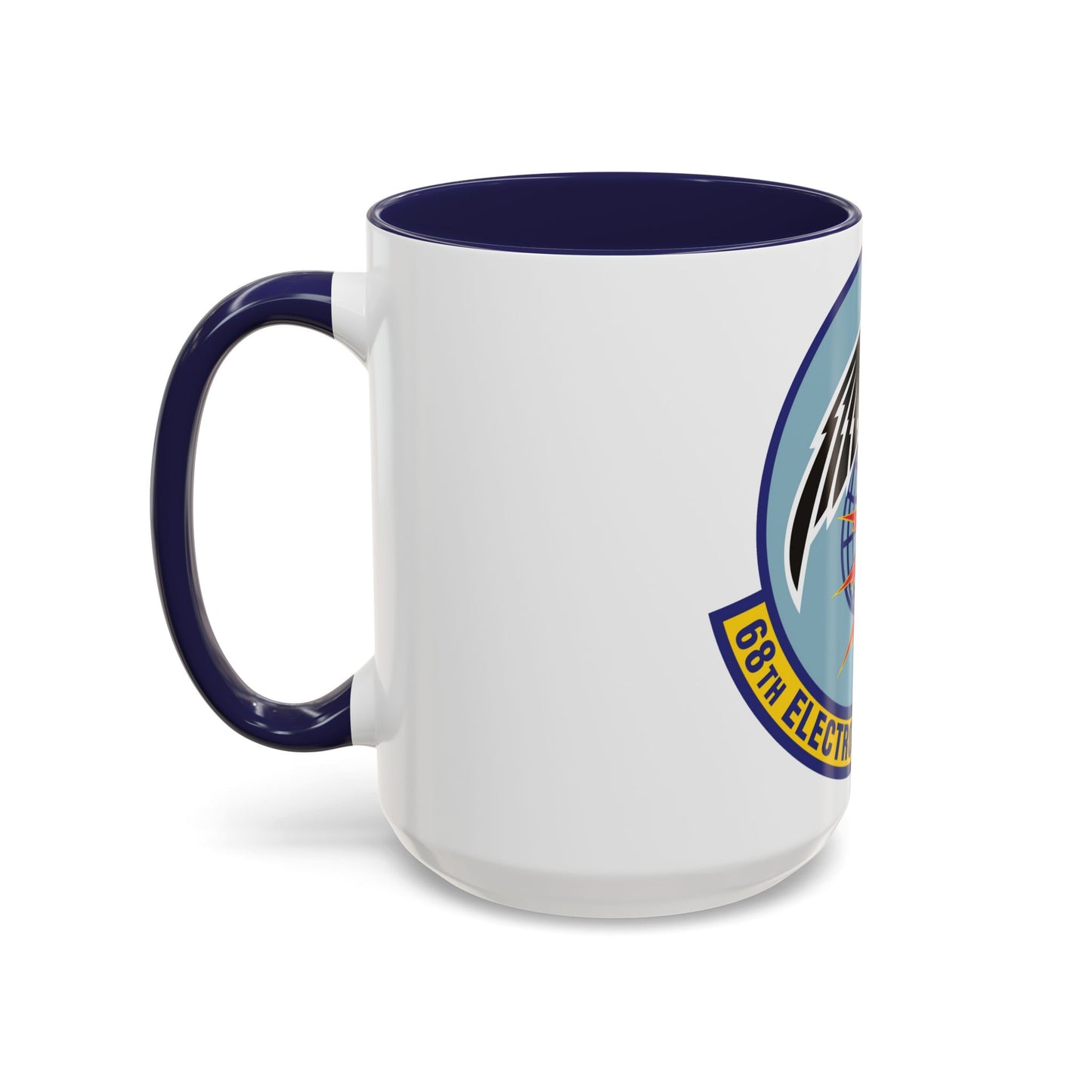 68th Electronic Warfare Squadron (U.S. Air Force) Accent Coffee Mug