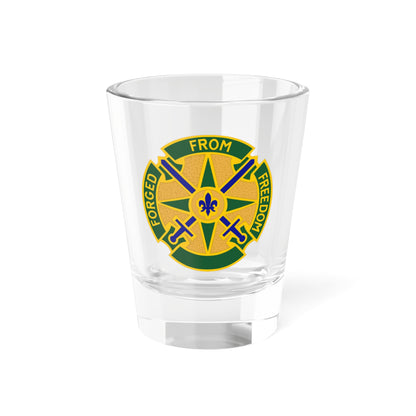 Verre à liqueur du 185e bataillon de police militaire (armée américaine) 1,5 oz