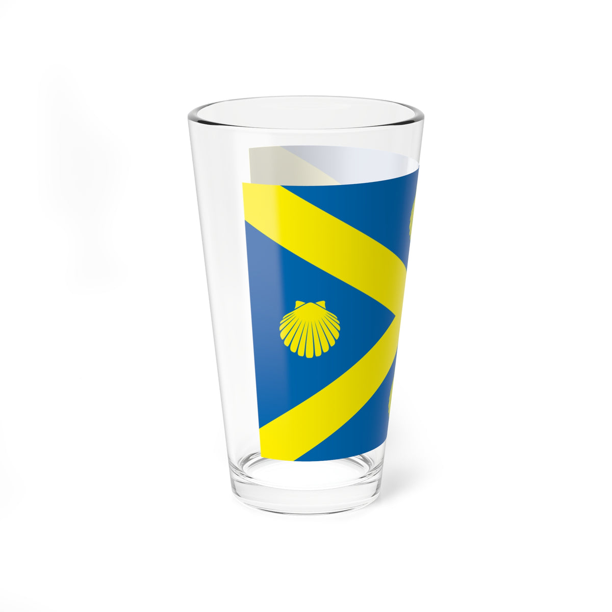 Drapeau Versonnex Ain (France) Pint Glass 16oz