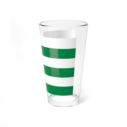 Drapeau de Saint-Pol-sur-Mer (France) Pint Glass 16oz