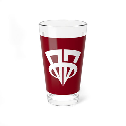 Flag of Shōwa Gunma (Japan) Pint Glass 16oz