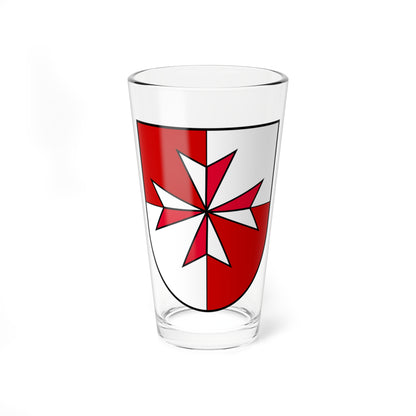 Coat of arms Stroheim (Austria) (Coat of Arms) Pint Glass 16oz