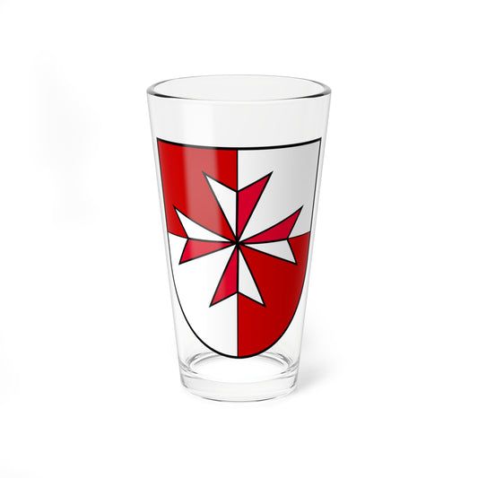 Coat of arms Stroheim (Austria) (Coat of Arms) Pint Glass 16oz