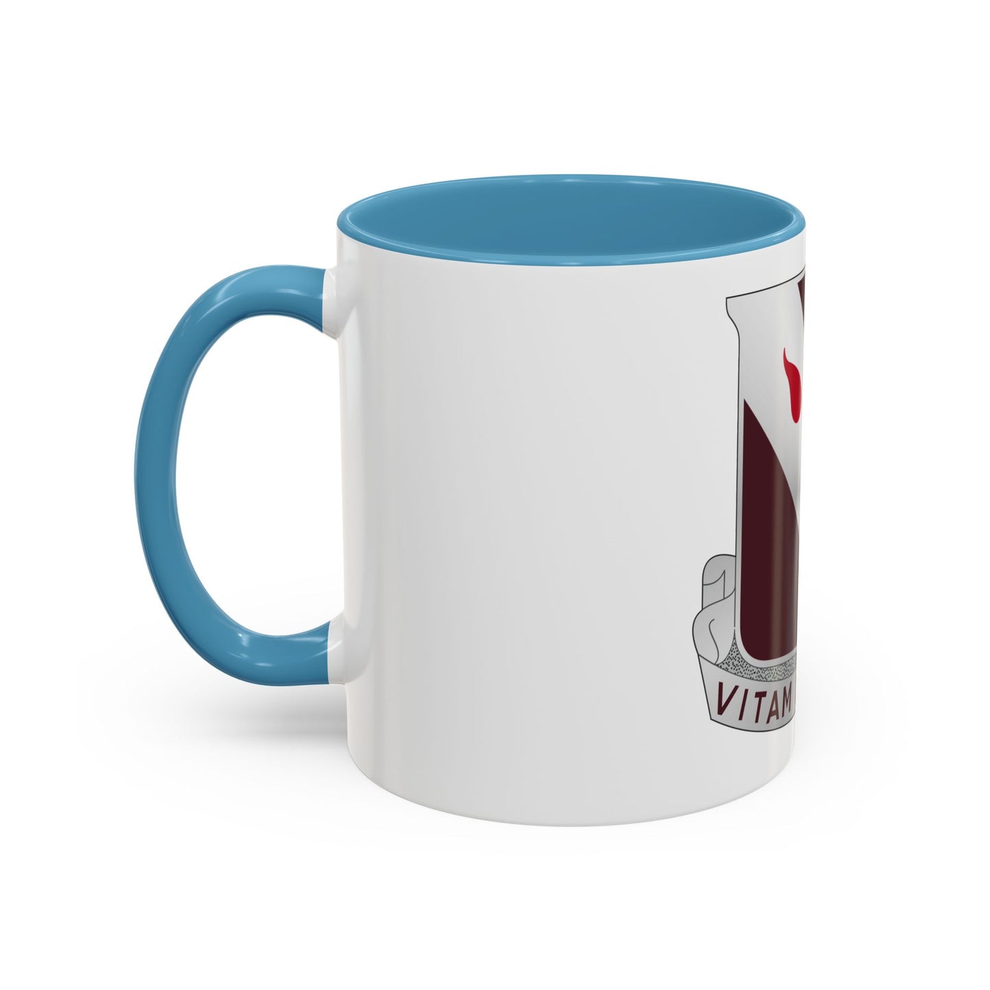 327 Medical Battalion (U.S. Army) Accent Coffee Mug