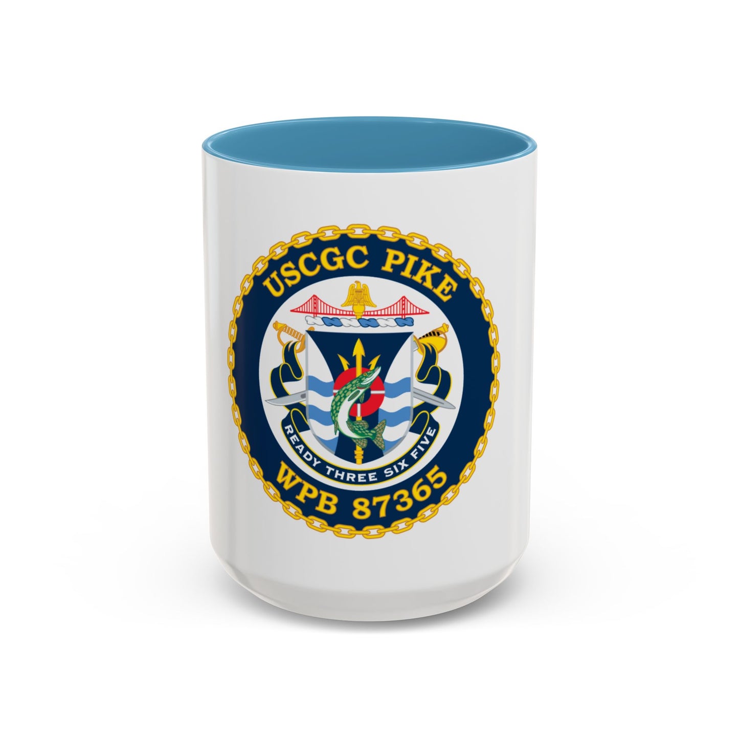 USCGC Pike WPB   87365 (U.S. Coast Guard) Accent Coffee Mug