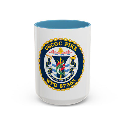 USCGC Pike WPB   87365 (U.S. Coast Guard) Accent Coffee Mug