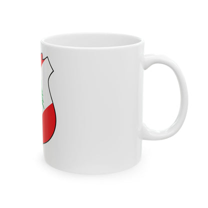 Coat of arms of Lebanon - White Coffee Mug