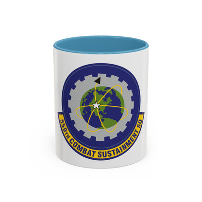 559th Combat Sustainment Squadron (U.S. Air Force) Accent Coffee Mug