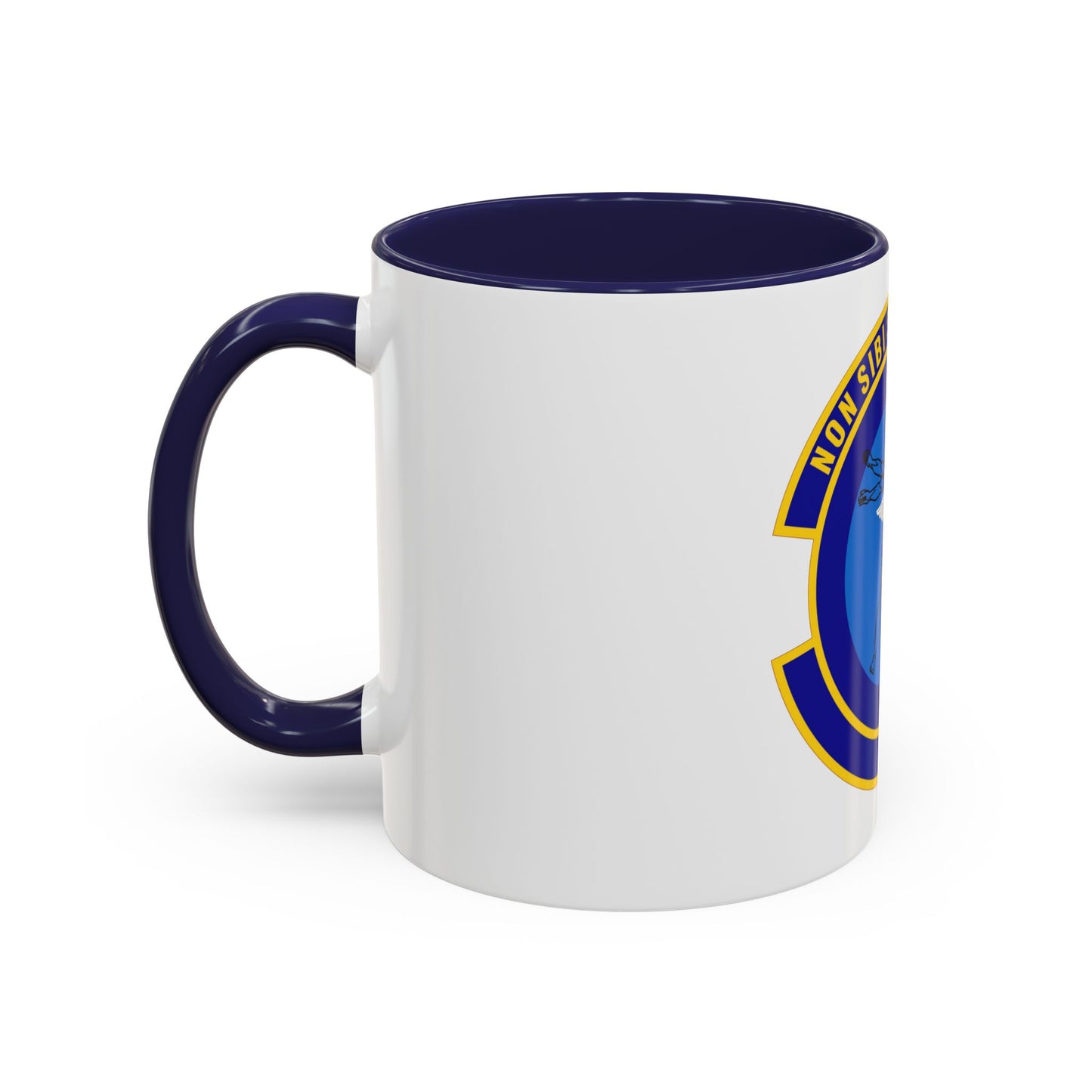 97 Operational Medical Readiness Squadron AETC (U.S. Air Force) Accent Coffee Mug