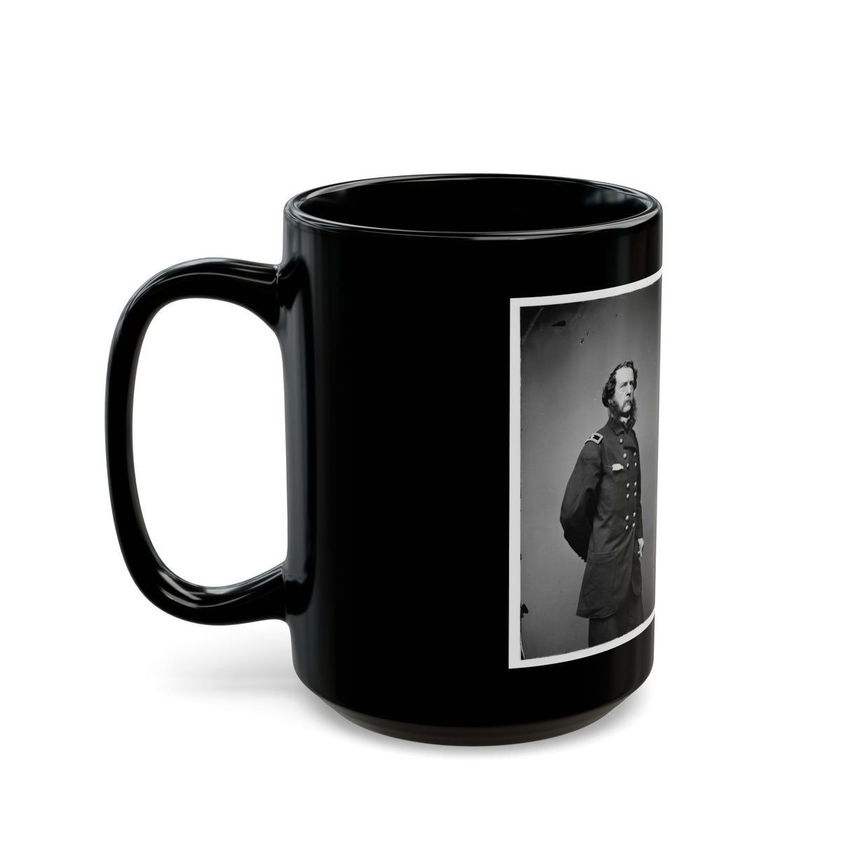 Brig. Gen. Samuel W. Crawford (U.S. Civil War) Black Coffee Mug