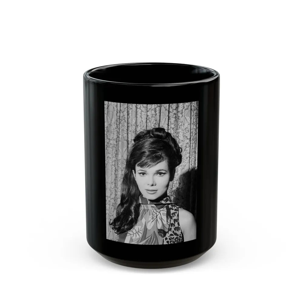 Gila Golan #96 (Vintage Female Icon) Black Coffee Mug-15oz-Go Mug Yourself