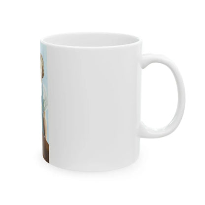 Castle Sinister, 1938 - White Coffee Mug-Go Mug Yourself