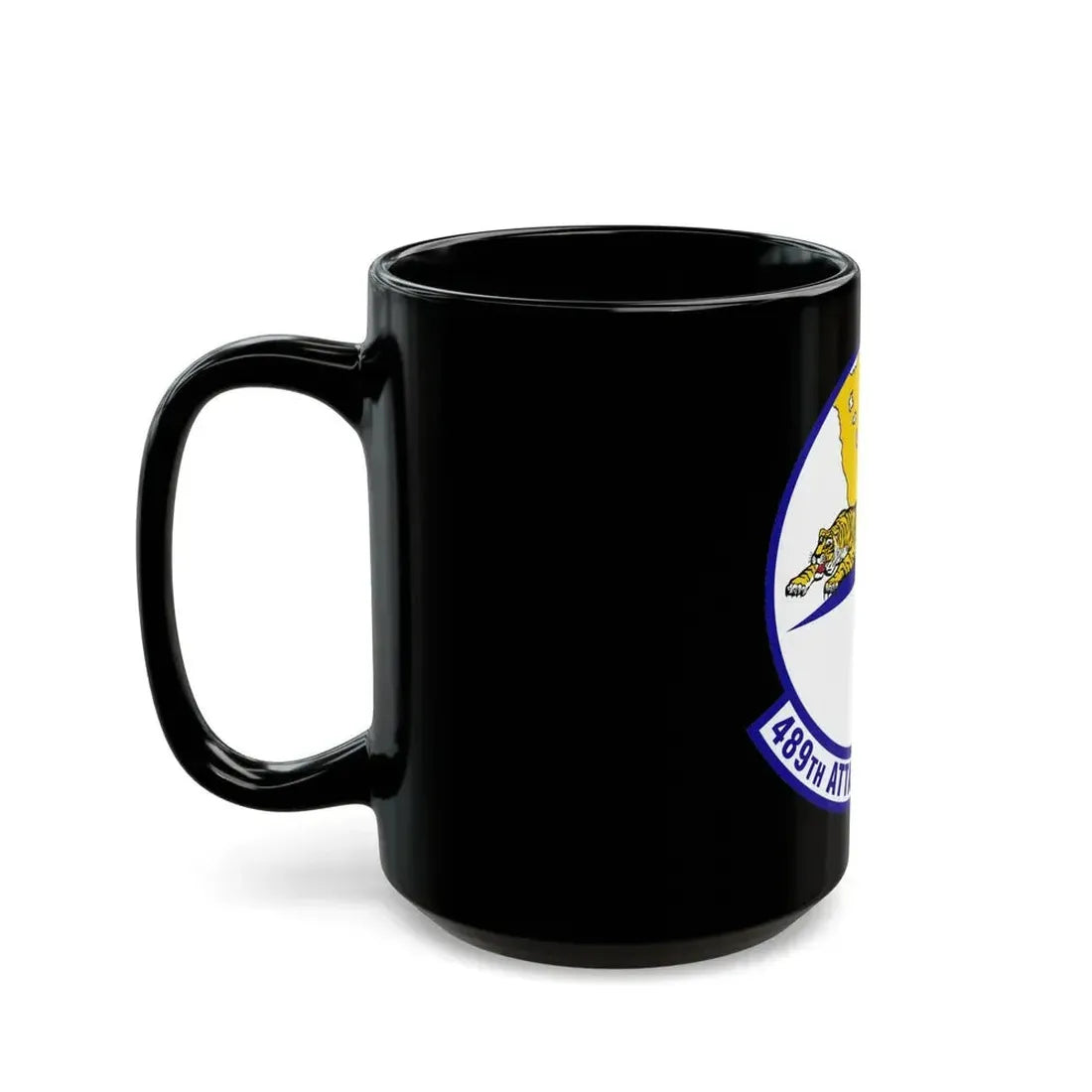 489 Attack Sq ACC (U.S. Air Force) Black Coffee Mug - Go Mug Yourself