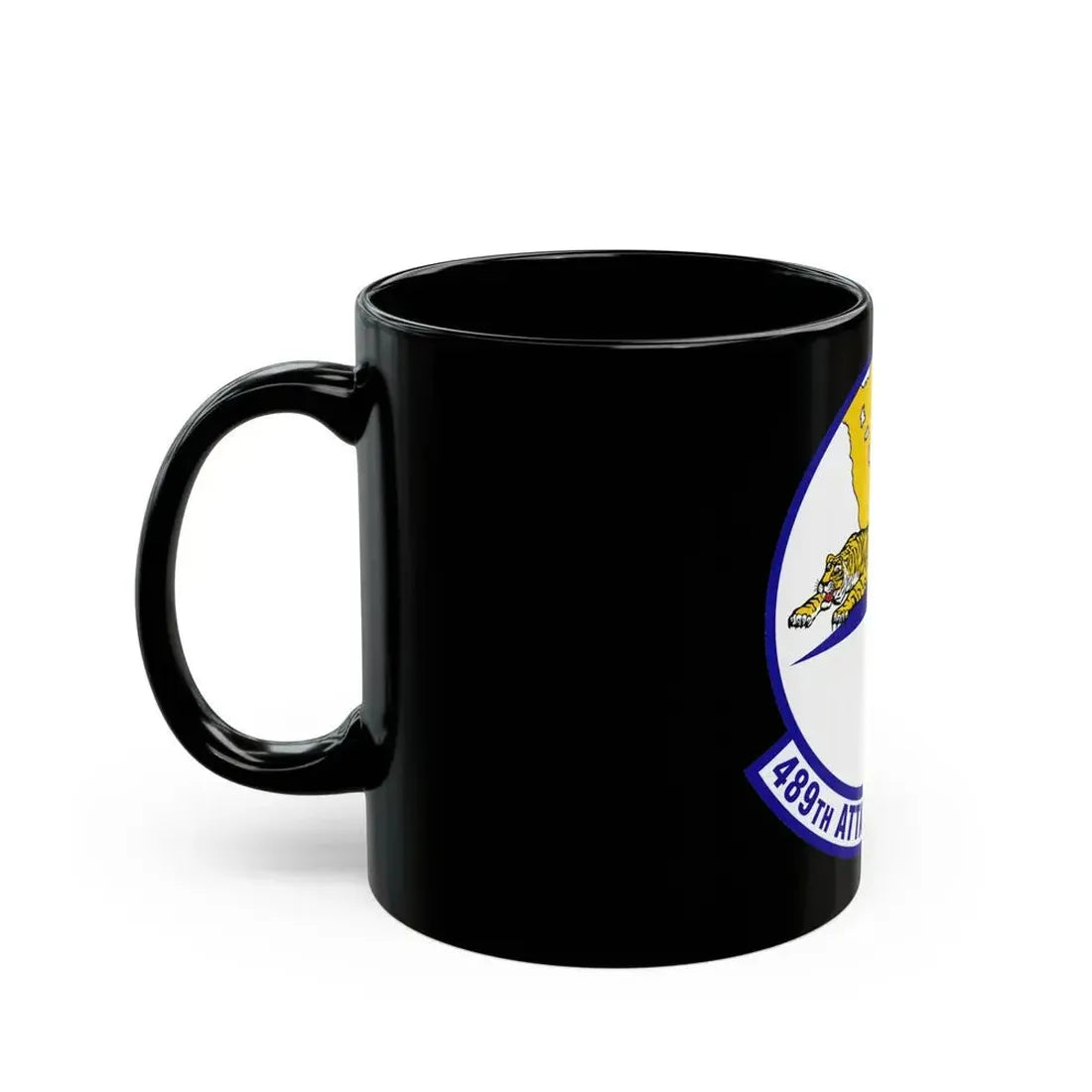 489 Attack Sq ACC (U.S. Air Force) Black Coffee Mug - Go Mug Yourself