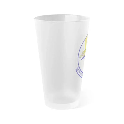 489 Attack Sq ACC (U.S. Air Force) Frosted Pint Glass 16oz - Go Mug Yourself