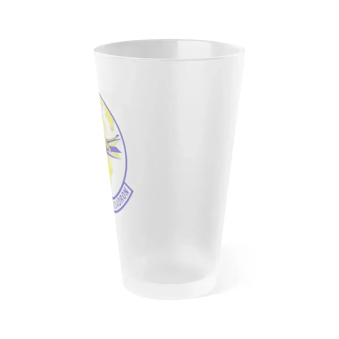 489 Attack Sq ACC (U.S. Air Force) Frosted Pint Glass 16oz - Go Mug Yourself