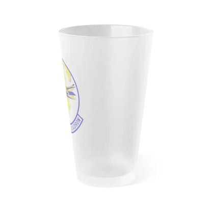 489 Attack Sq ACC (U.S. Air Force) Frosted Pint Glass 16oz - Go Mug Yourself