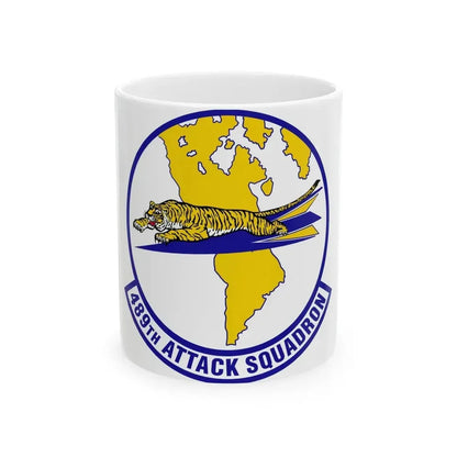 489 Attack Sq ACC (U.S. Air Force) White Coffee Mug 11oz - Go Mug Yourself