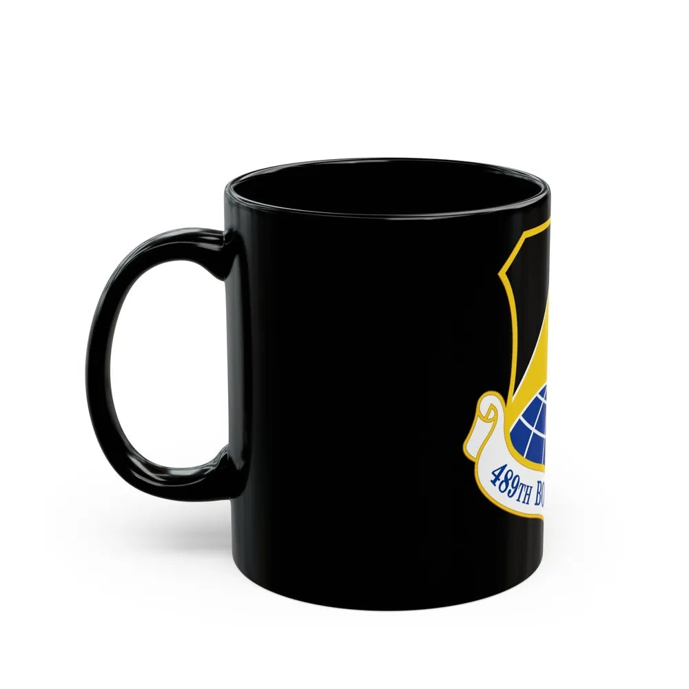 489 Bomb Group AFRC (U.S. Air Force) Black Coffee Mug-Go Mug Yourself