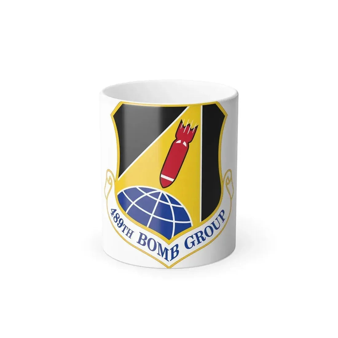 489 Bomb Group AFRC (U.S. Air Force) Color Changing Coffee Mug 11oz - Go Mug Yourself