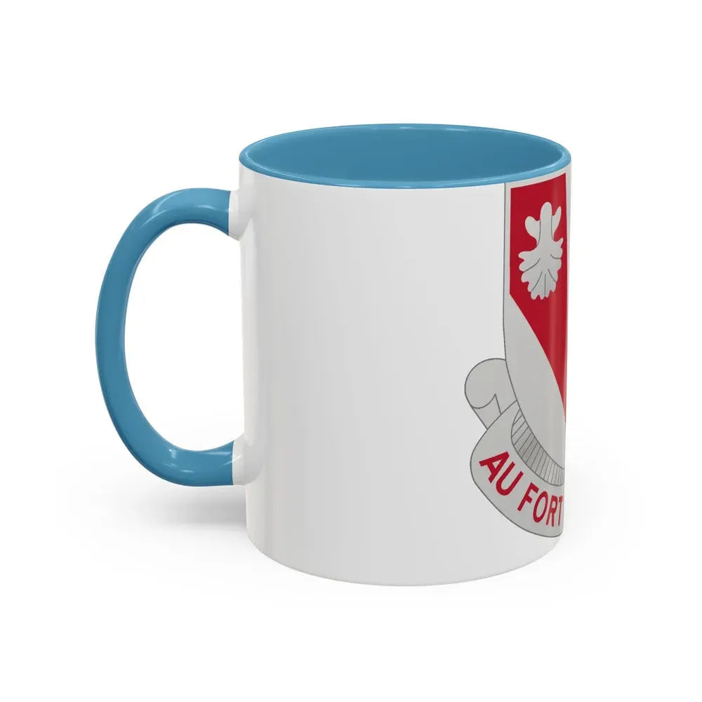 489 Engineer Battalion (U.S. Army) Accent Coffee Mug - Go Mug Yourself
