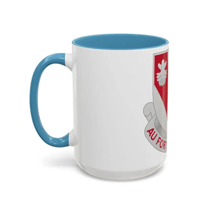 489 Engineer Battalion (U.S. Army) Accent Coffee Mug - Go Mug Yourself