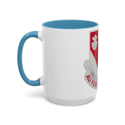 489 Engineer Battalion (U.S. Army) Accent Coffee Mug - Go Mug Yourself