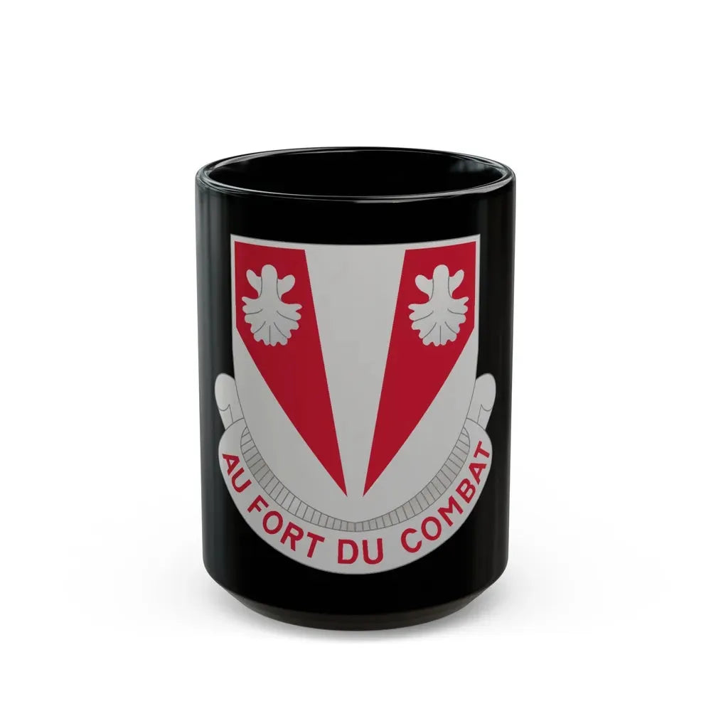 489 Engineer Battalion (U.S. Army) Black Coffee Mug 15oz - Go Mug Yourself