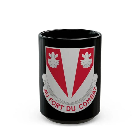 489 Engineer Battalion (U.S. Army) Black Coffee Mug 15oz - Go Mug Yourself