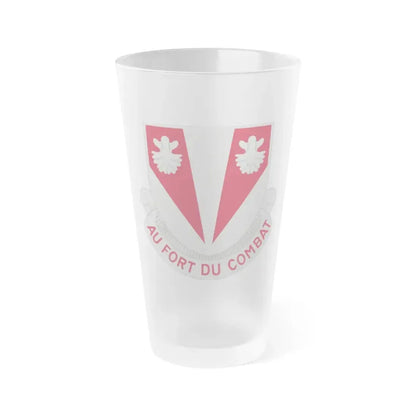 489 Engineer Battalion (U.S. Army) Frosted Pint Glass 16oz Default Title - Go Mug Yourself