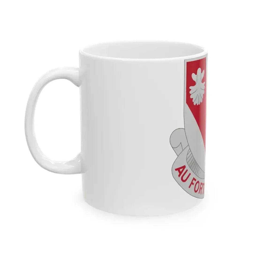 489 Engineer Battalion (U.S. Army) White Coffee Mug - Go Mug Yourself