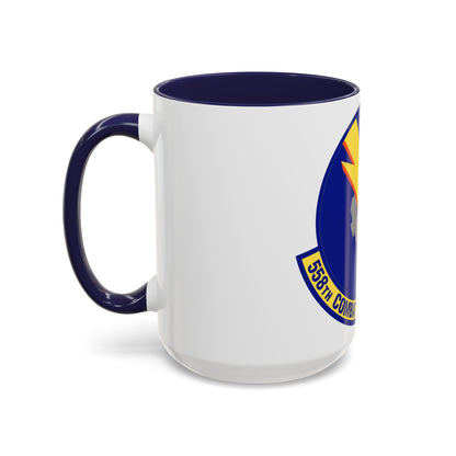 558th Combat Sustainment Squadron (U.S. Air Force) Accent Coffee Mug