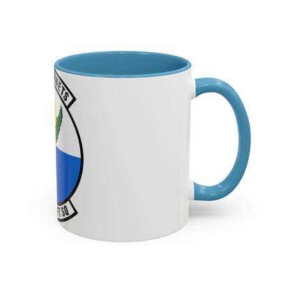 61st Airlift Squadron (U.S. Air Force) Accent Coffee Mug