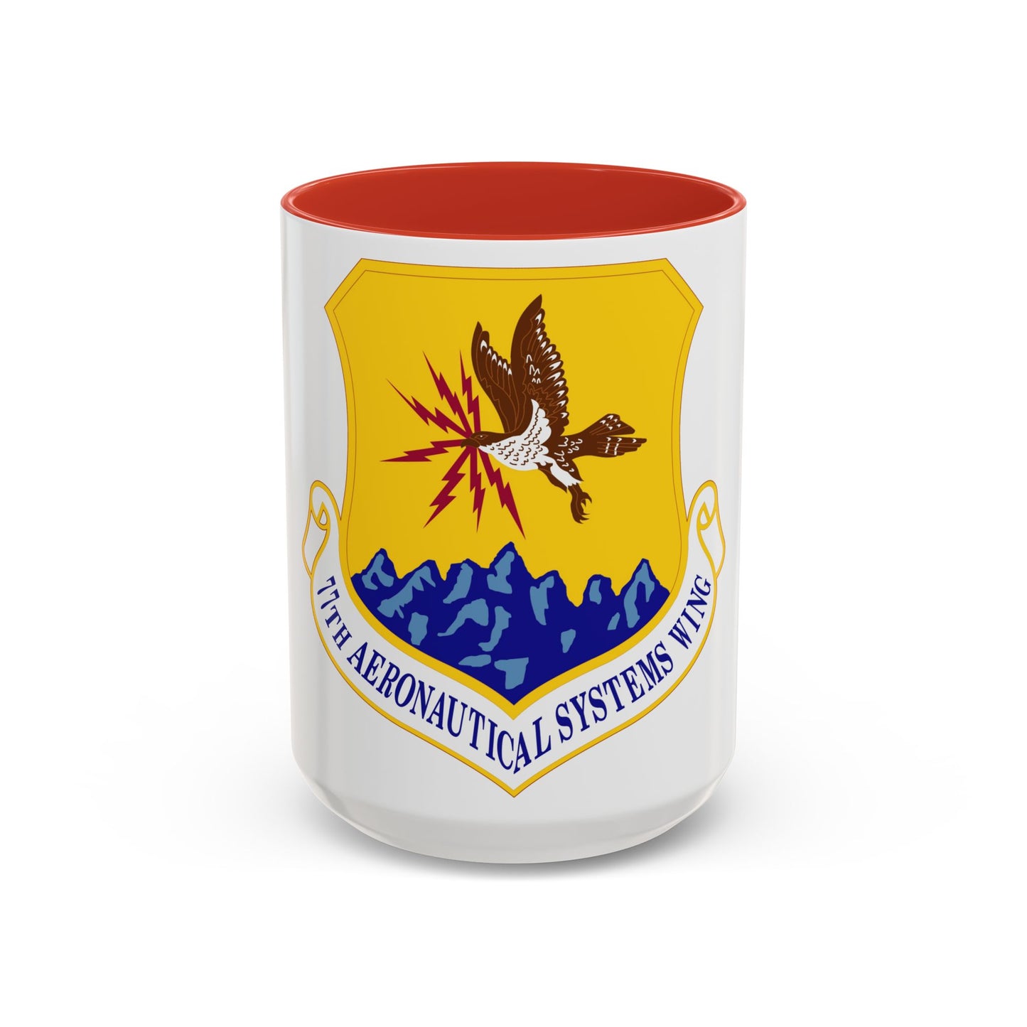 77th Aeronautical Systems Wing (U.S. Air Force) Accent Coffee Mug