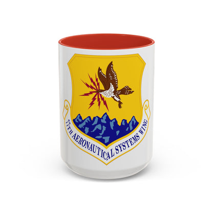 77th Aeronautical Systems Wing (U.S. Air Force) Accent Coffee Mug