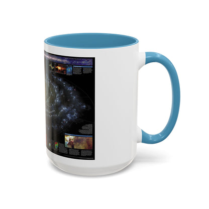 Space - Milky Way (2002) (Map) Accent Coffee Mug