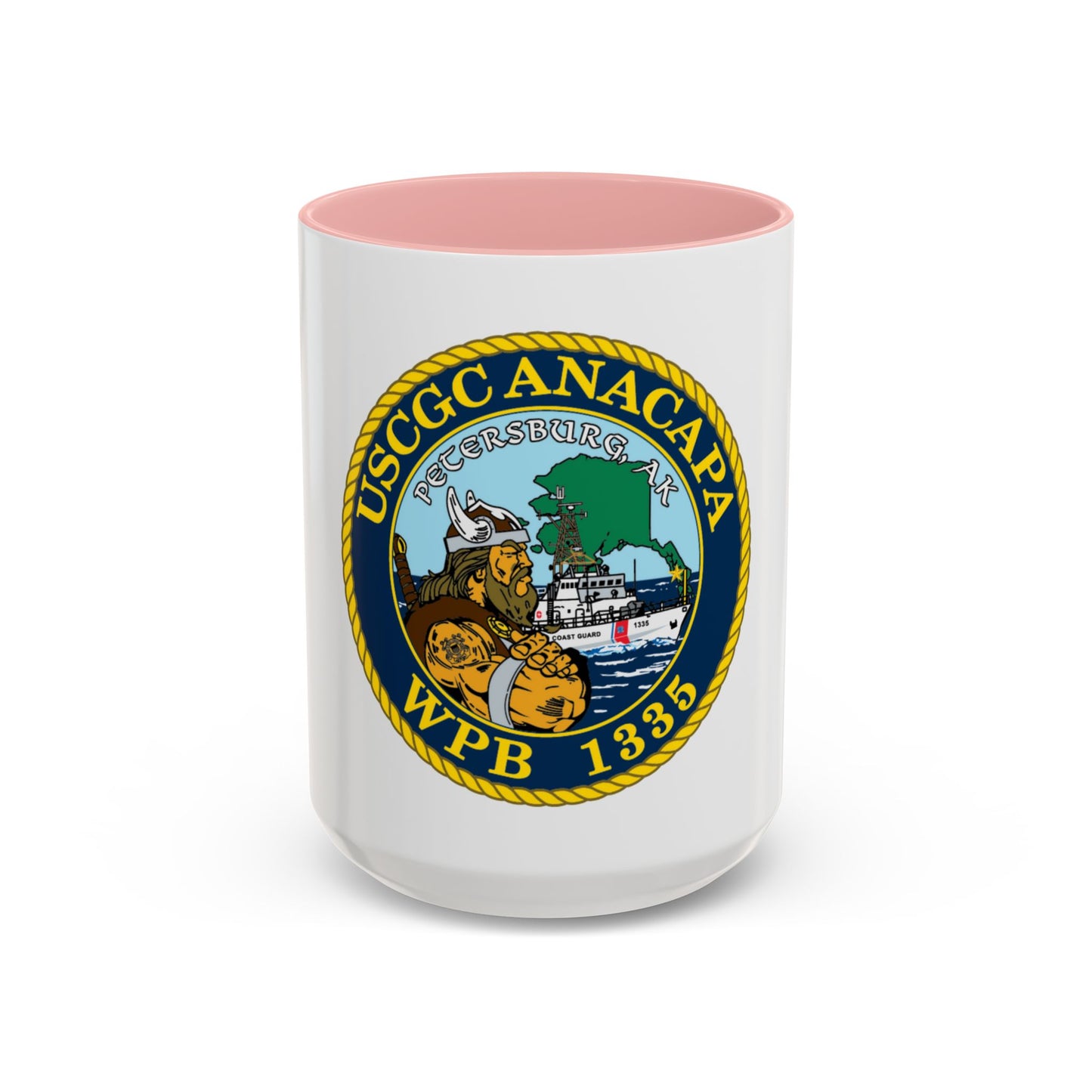 USCGC Anacapa WPB 1335 Petersburg AK (U.S. Coast Guard) Accent Coffee Mug