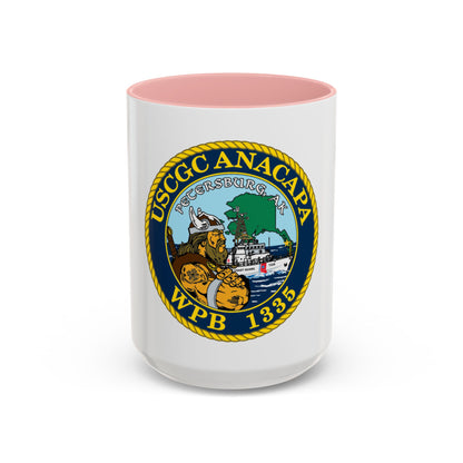 USCGC Anacapa WPB 1335 Petersburg AK (U.S. Coast Guard) Accent Coffee Mug
