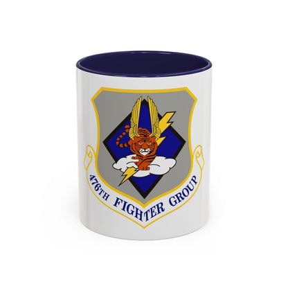 476 Fighter Group AFRC (U.S. Air Force) Accent Coffee Mug