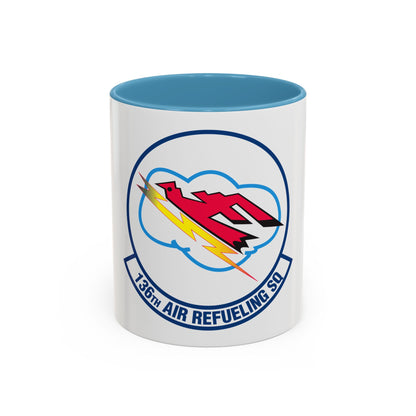 136 Air Refueling Squadron (U.S. Air Force) Accent Coffee Mug