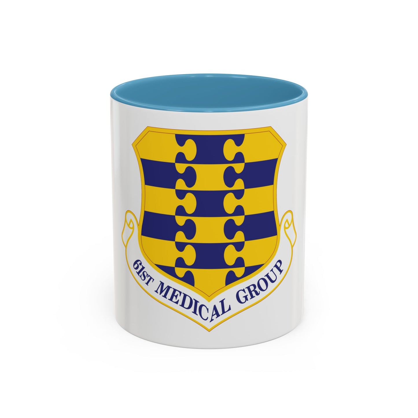 61st Medical Group (U.S. Air Force) Accent Coffee Mug
