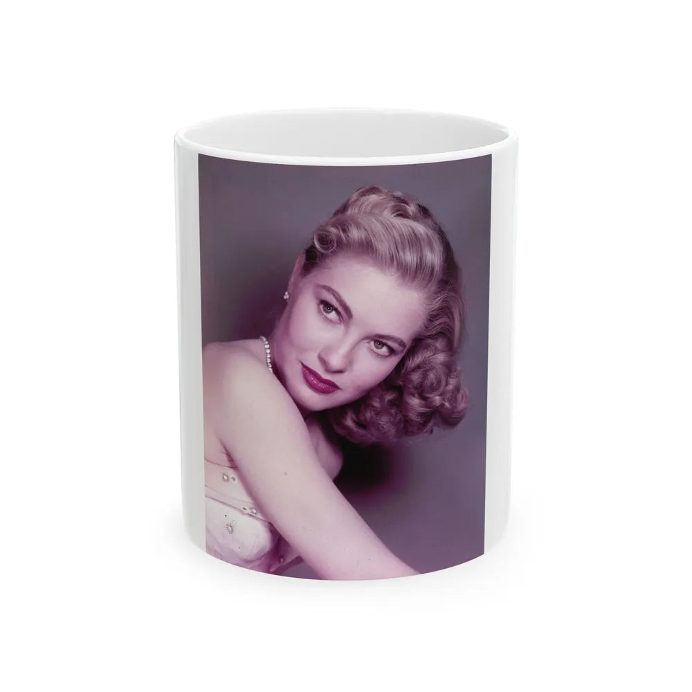 Lori Nelson #212 (Vintage Female Icon) White Coffee Mug-11oz-Go Mug Yourself