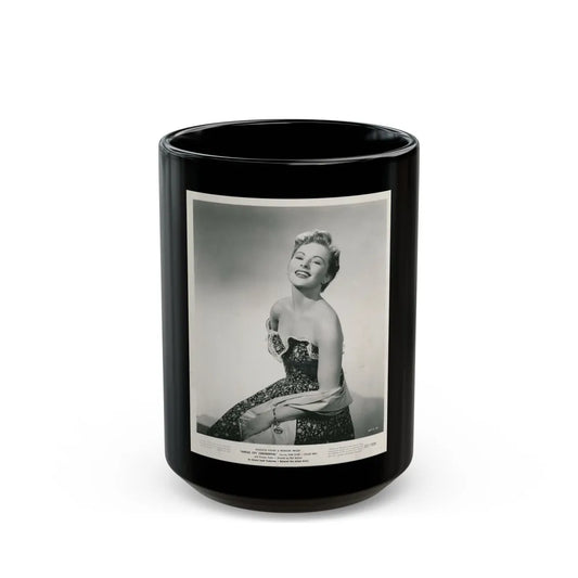 Coleen Gray #117 (Vintage Female Icon) Black Coffee Mug-15oz-Go Mug Yourself