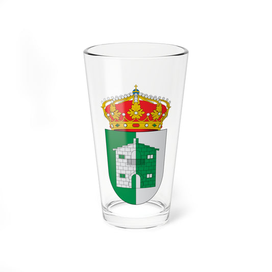 Escudo de Algarinejo (Spain) (Coat of Arms) Pint Glass 16oz