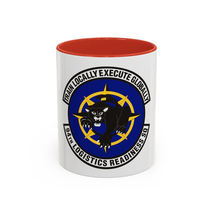 94th Logistics Readiness Squadron (U.S. Air Force) Accent Coffee Mug