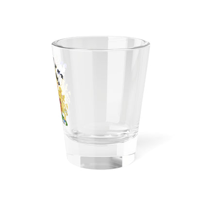 Coat of Arms of Alexander Mountbatten 1st Marquess of Carisbrooke (United Kingdom) (Coat of Arms) Shot Glass 1.5oz