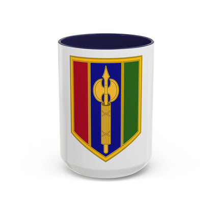 302 Maneuver Enhancement Brigade (U.S. Army) Accent Coffee Mug
