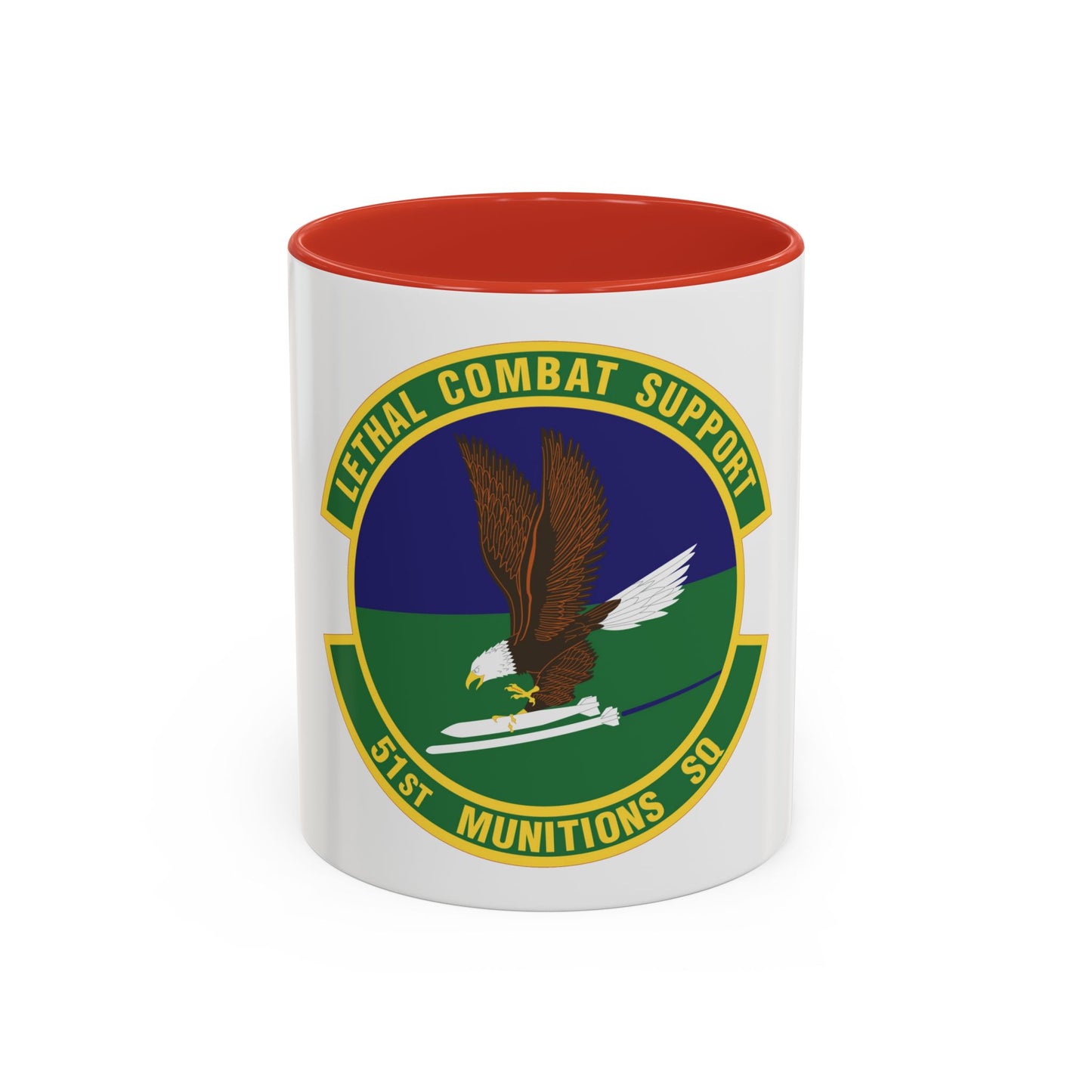 51st Munitions Squadron (U.S. Air Force) Accent Coffee Mug