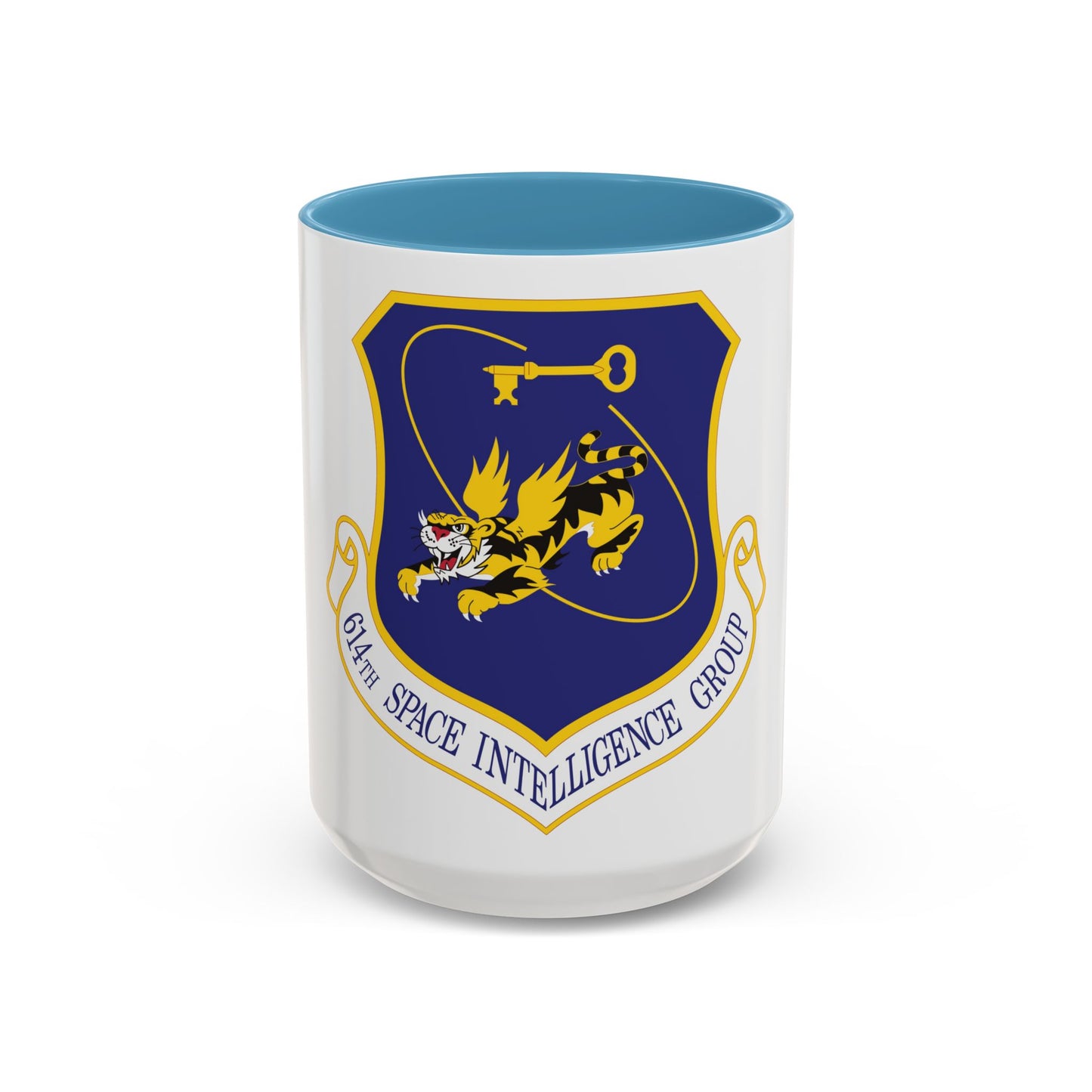 614th Space Intelligence Group (U.S. Air Force) Accent Coffee Mug