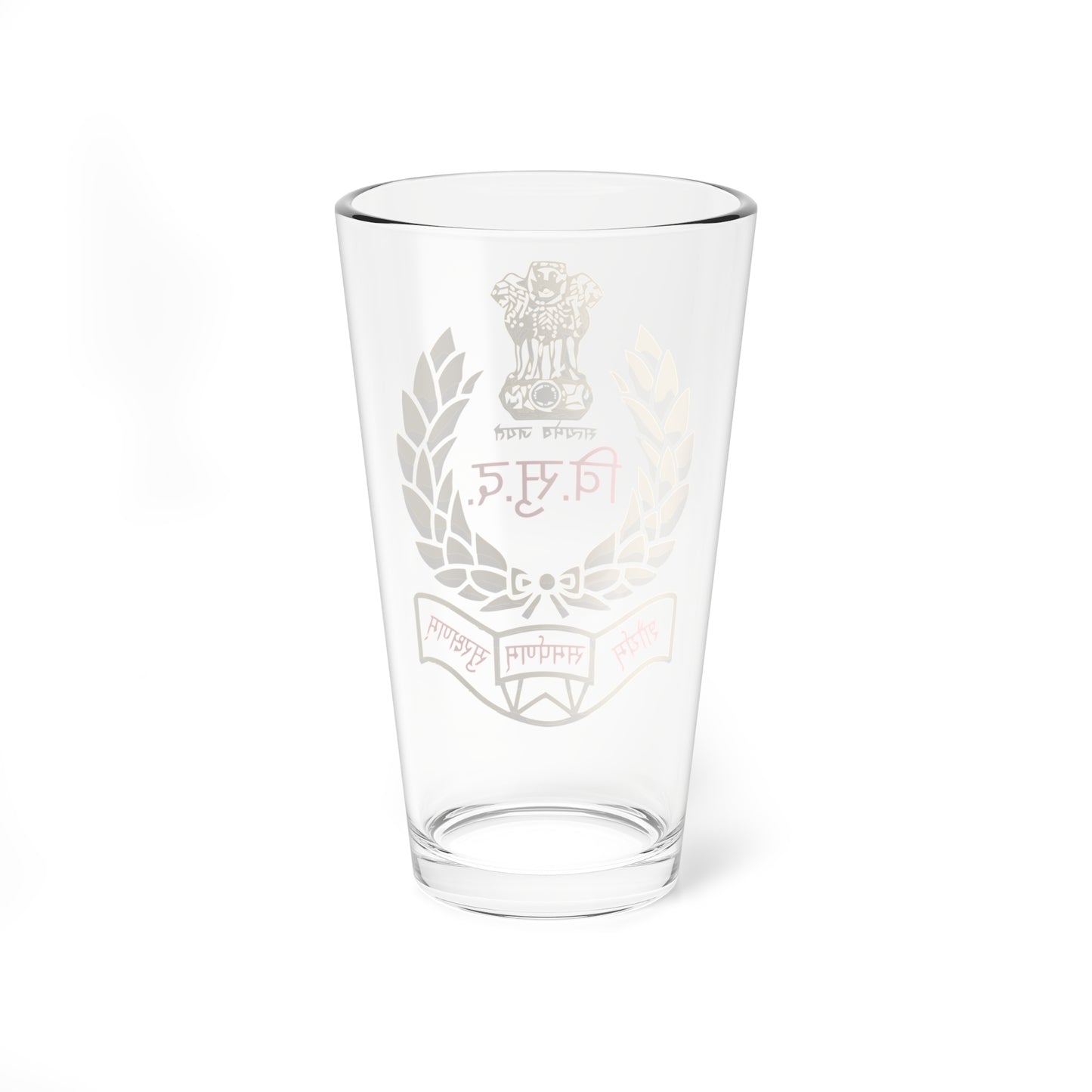 SPG LOGO (India) (Coat of Arms) Pint Glass 16oz